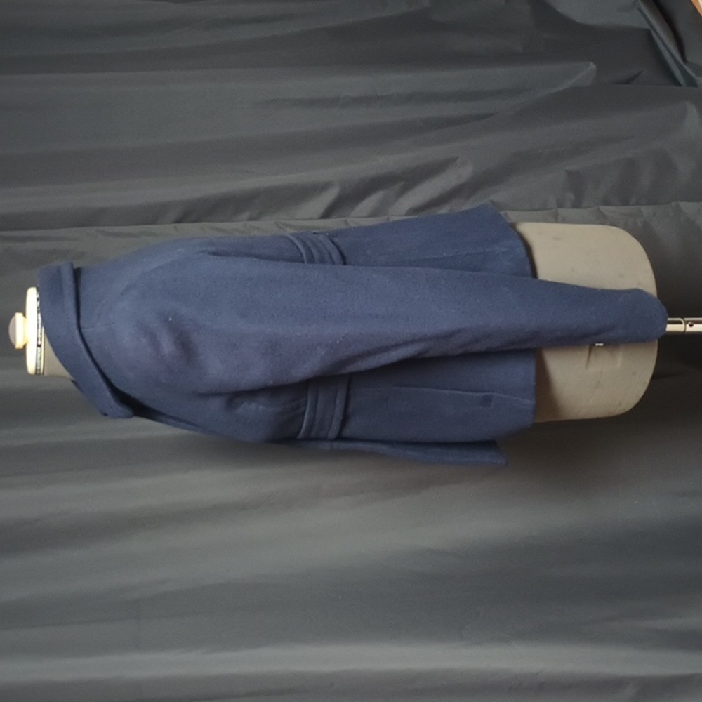 Old Navy Navy Blue Pea Coat Like Tailored Design - Picture 2 of 7